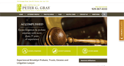 Desktop Screenshot of petergraylaw.com